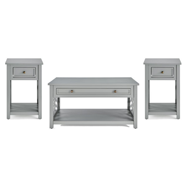 Blue Elephant Lund 3 Piece Coffee Table Set & Reviews Wayfair.co.uk